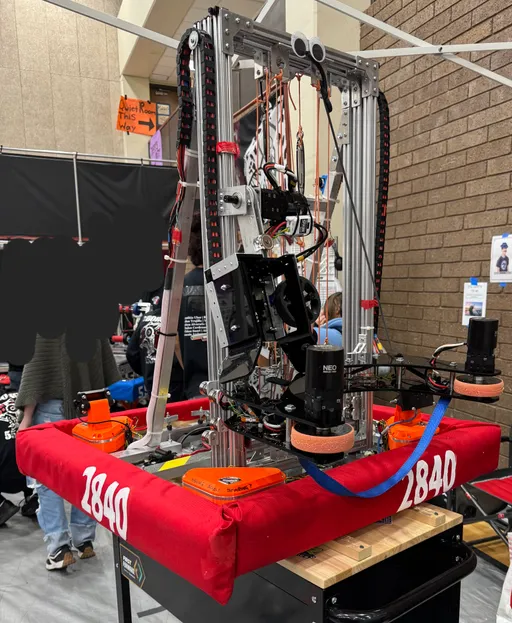 Robot at 2025 Reefscape Event
